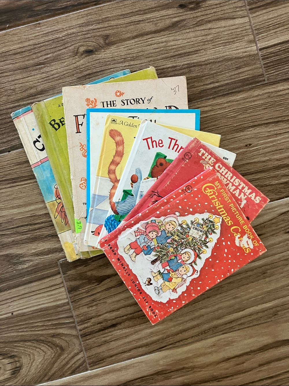 8 Vintage Children's Picture Books